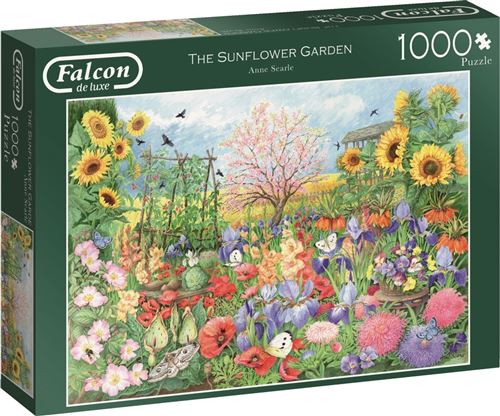 Jumbo puzzle Falcon The Sunflower Garden1000 pièces