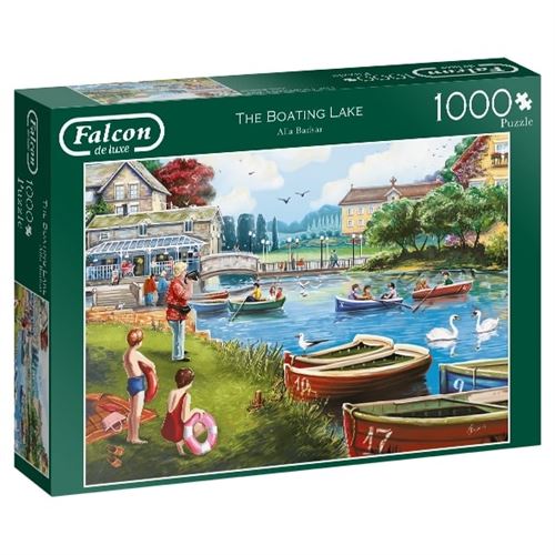 Jumbo puzzle Falcon The Boating Lake1000 pièces