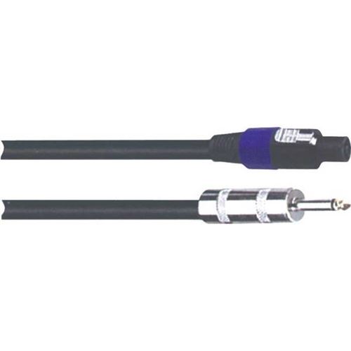 Ibiza sound cs20js cordon denceinte - jack mono mâle 6,35 mm - 20 m cs200js