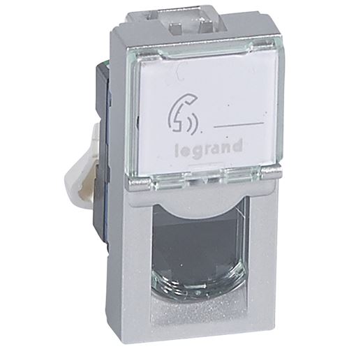 Prise murale RJ45 Cat6 LEGRAND 22.5X45 STP