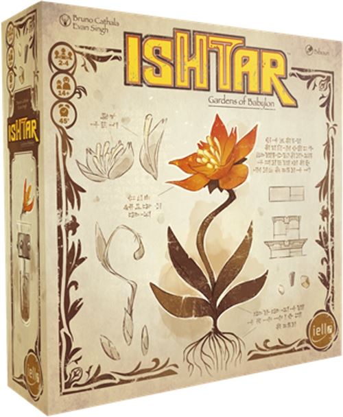 Iello jeu de plateau IshtarGardens of Babylon