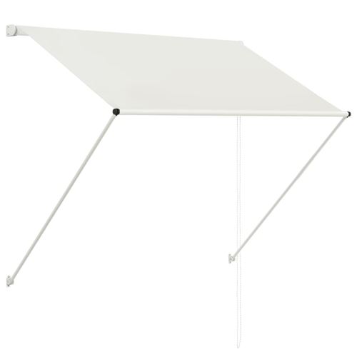 Auvent rétractable 100x150 cm Crème