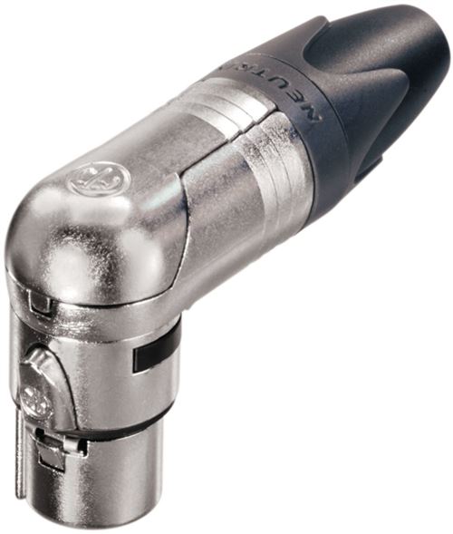 Neutrik NTR-NC6FRX Prise de câble XLR 90 ° 6 N / a Xx / rx Connexions à souder Nickelé