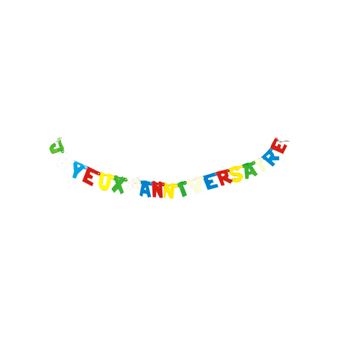 1 Guirlande Joyeux Anniversaire Article De Fete Achat Prix Fnac