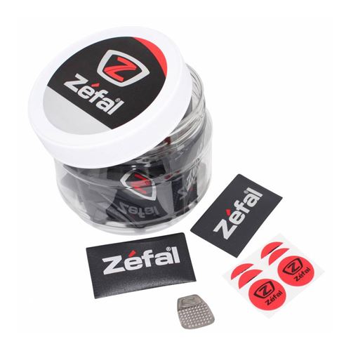 Rustine zefal d25mm autocollantes (25 kits de 6 pieces)