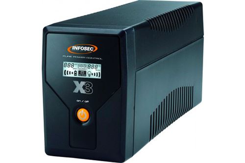INFOSEC X3 EX LCD USB 650 - UPS - 650 VA