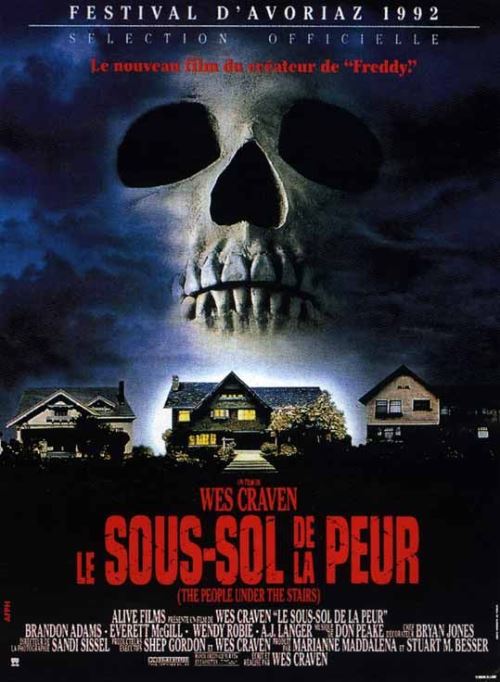 Le sous-sol de la peur AFFICHE CINEMA ORIGINALE