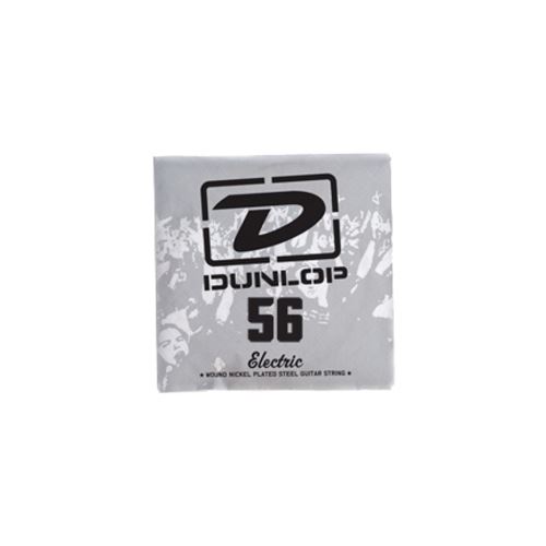 Corde au détail Dunlop DEN56 - guitare électrique - Filet rond 56