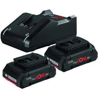 Bosch Professional 1600A01BA3 Batterie pour outil et chargeur 18 V Li-Ion - 1