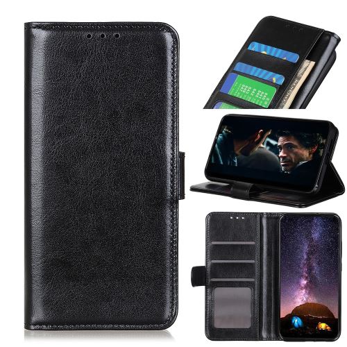 Etui en PU Cheval fou noir pour Realme X50 5G