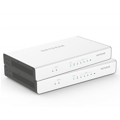 NETGEAR Insight BR500 - Router - 4-poorts switch - GigE (pak van 2)