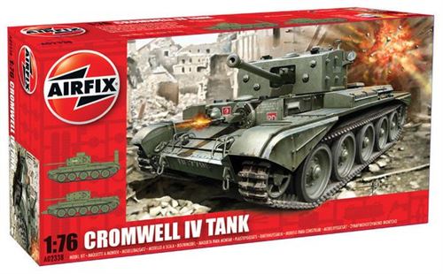 Cromwell Cruiser Tank (new Tool) - 1:76e - Airfix
