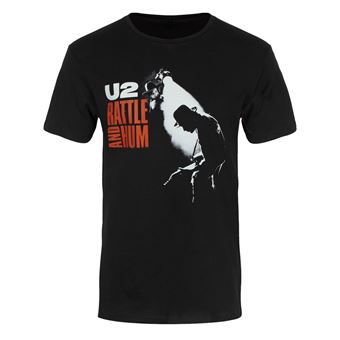 U2 T-Shirt Rattle & Hum Homme Noir - Taille L