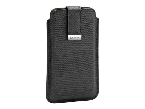 DICOTA PullTab - Beschermhoes voor mobiele telefoon - leer - voor Samsung Galaxy Nexus, S III