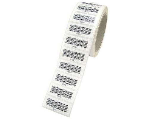 HT Instruments 2008553 Barcode Labels 1000 Strong PVC Numbered 4x1.5cm
