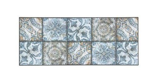 Unique tapis in05 tapestry tapis vinyle rouge 120 x 50 cm