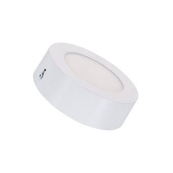 TechBrey Plafonnier LED Rond 6W Ø120 mm 4000K Blanc neutre - 1