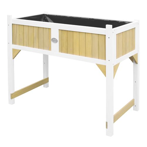 AXI Interieur et exterieur Table de jardinage Bois Marron Blanc