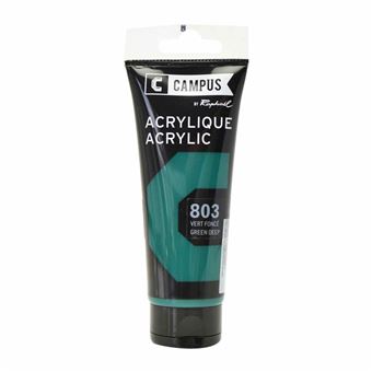 Peinture acrylique 100 ml - Vert foncé n°803 - 1