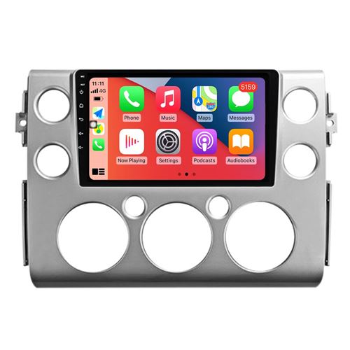 Autoradio Multimédia RoverOne CarPlay Android Auto GPS pour Toyota FJ Cruiser J15 2006-2020