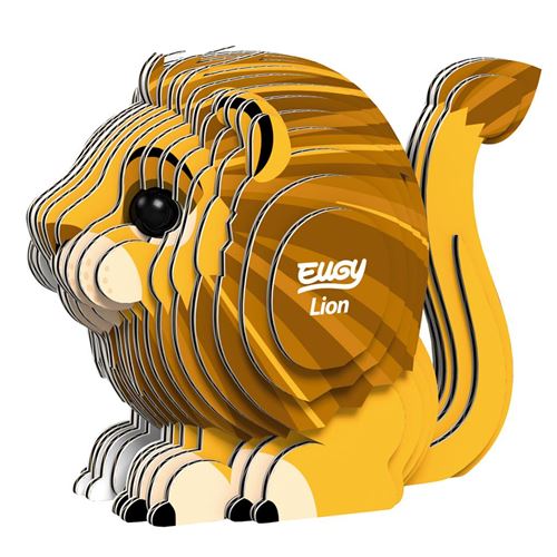 Eugy 3D animal sauvage - Lion