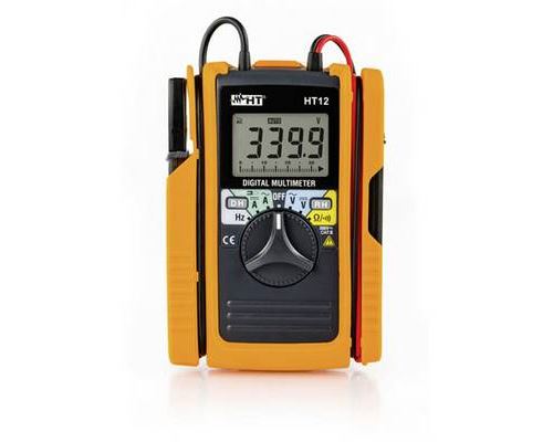  HT Instruments HT12 Multim&egrave;tre num&eacute;rique avec pince amp&egrave;rem&eacute;trique 60&nbsp;A CA/CC