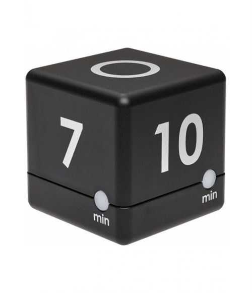 Tfa Noir Dostmann Timer Cube Minuteur Numérique - Image 3
