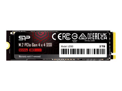 Non Communiqué Silicon Power Ud90 - Ssd - 2 To - Interne - M.2 2280 - Pcie 4.0 X4 (Nvme)