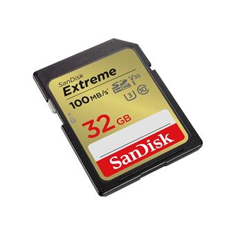 4€29 sur SanDisk Extreme - Carte mémoire flash - 32 Go - Video