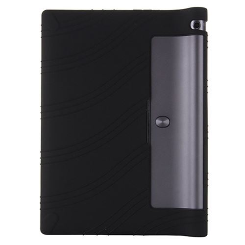 Non Communiqué Noir Coque En Silicone Anti-Rayures Pour Votre Lenovo Yoga Tab 3 10 T3-X50/Yt3-X50f/Yt3-X50m/Yt3-X50l