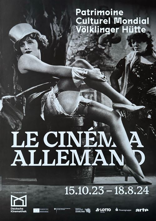 Affiche - Le Cinéma Allemand - Marlène Dietrich - 70x100cm