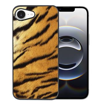 Coque pour iPhone 16e - Fourrure Tigre - 1