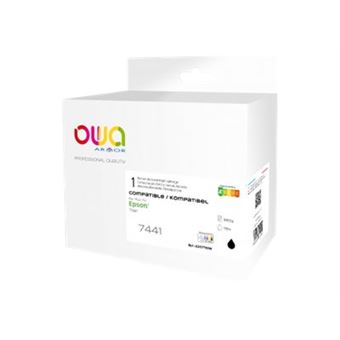 OWA - 170 ml - zwart - compatibel - gereviseerd - inktcartridge (alternatief voor: Epson T7441) - voor Epson WorkForce ST-4000; WorkForce Pro WP-4015 DN, WP-4095 DN, WP-4525 DNF, WP-4595 DNF - 1