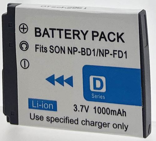 Batterie pour SONY CYBER-SHOT DSC-T200 - Otech