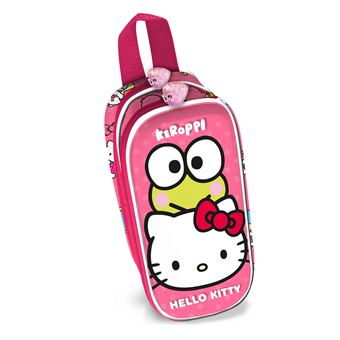 Trousse Double 3D - Hello Kitty Funny - Rose - Taille Unique - 1