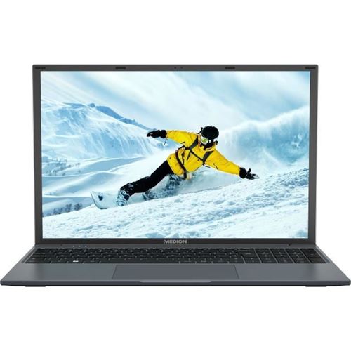 Medion Akoya E16423 - Core i3 - 1115G4 / jusqu'à 4.1 GHz - Win 11 Home - UHD Graphics - 8 Go RAM - 256 Go SSD - 16" TN 1920 x 1200 - Wi-Fi 5 - bleu galaxie - clavier : QWERTY
