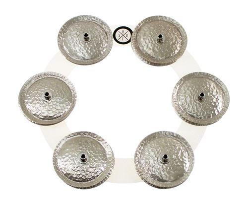 Big Fat Snare Drum Big Fat Bling Ring White Copper