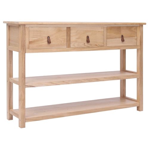 vidaXL Buffet Naturel 115 x 30 x 76 cm Bois