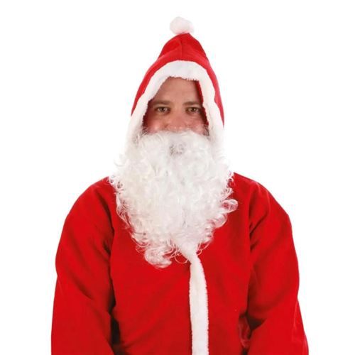 Non Communiqué Blanc Fééric Lights And Christmas - Déguisement Barbe "Père Noël" 33Cm