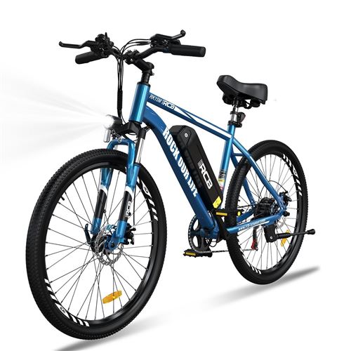 Vélo Électrique enfant 26 Pouces 36cm Cadre Ecobike SX Bleu, Bleu