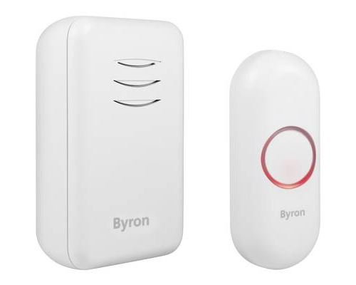 Set complet pour Sonnette sans fil Byron DBY-22311 150 m blanc
