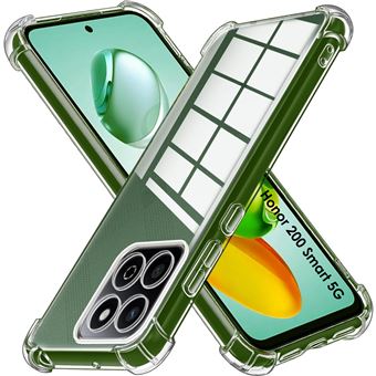 Coque pour Honor 200 Smart 5G - Antichoc Protection Silicone Souple Transparent Phonillico® - 1
