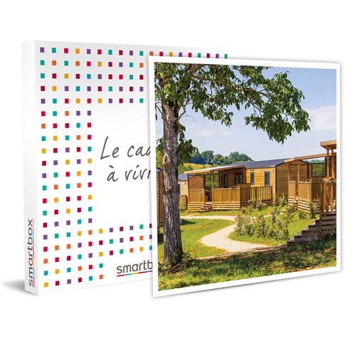 SMARTBOX - Coffret Cadeau Séjour en famille dans un mobil-home près de Rocamadour-Séjour