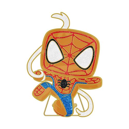 Non Communiqué Figurine Funko Pop! Pins - Marvel - Gingerbread Spiderman