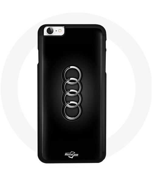 Coque Iphone SE Audi logo Métal Maniacase