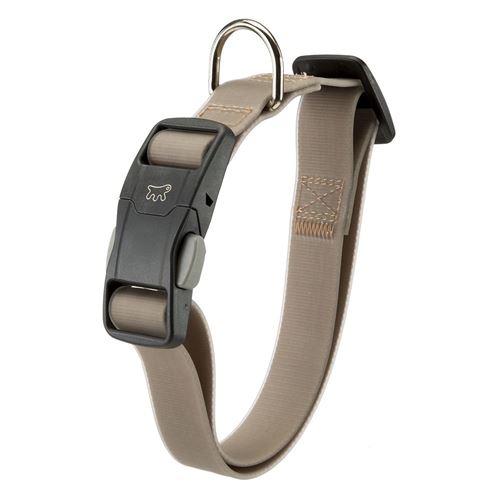 Meilleurs prix pour Ferplast Collier pour Chiens EVOLUTION C16/32 avec Boucle Magnétique, Hypoallergénique, Lavable, Taupe Taupe