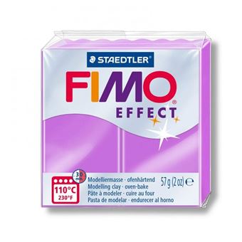 Pâte Fimo effect Néon Violet 601 - 57 gr - 1