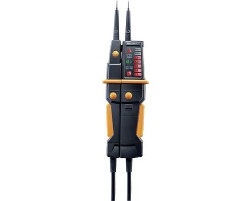 Non Communiqué Testeur De Tension À 2 Pôles Testo 750-2 Cat Iv 600 V, Cat Iii 1000 V Led, Lcd