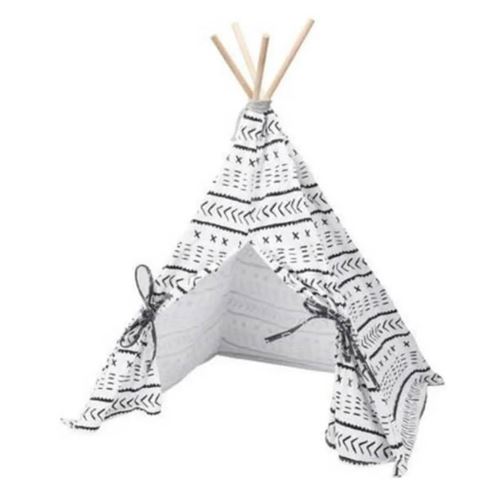Comparer les prix de Pets Collection Tente pour animaux de compagnie Tipi Toile 56x56x74 cm