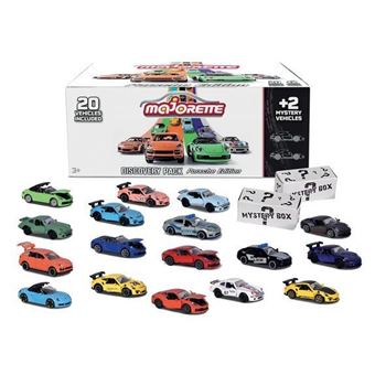 Majorette Discovery Pack Porshe Edition 22+2 Véhicules Echelle 1/64ème - 1